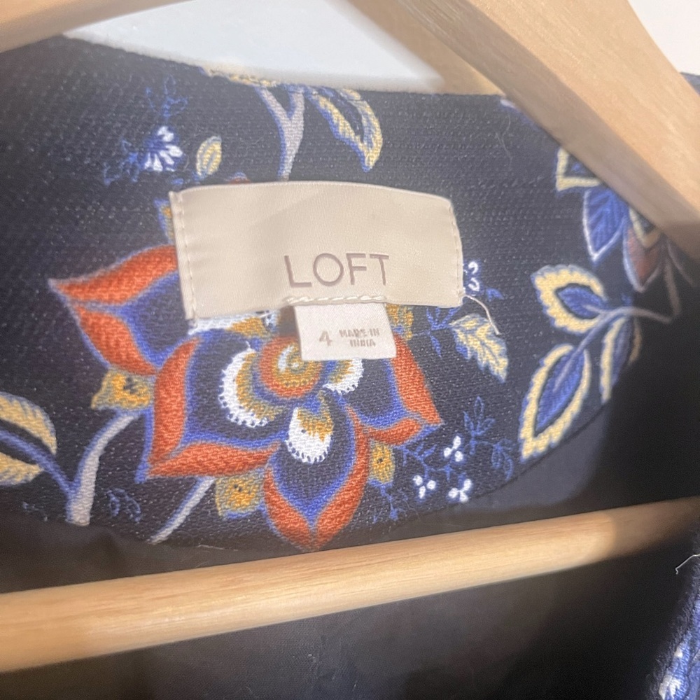 LOFT Women's Evening Garden Floral Jacket - Picture 4 of 10